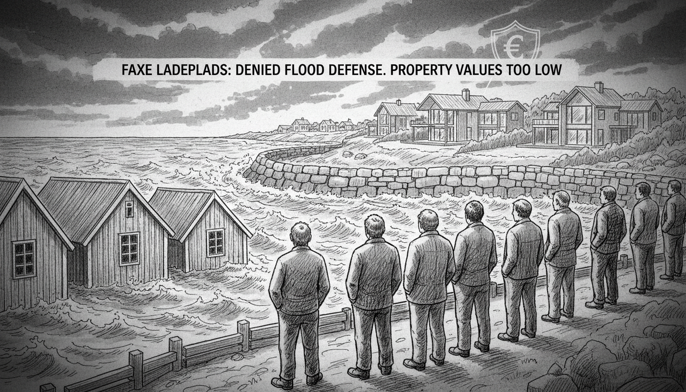 Danish Coastal Town Denied Flood Protection Over Property Values