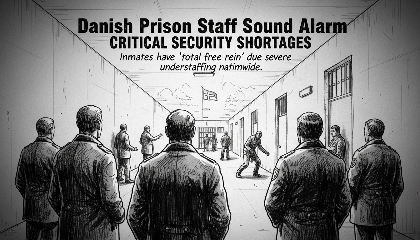 Danish Prison Staff Sound Alarm Over Critical Security Shortages