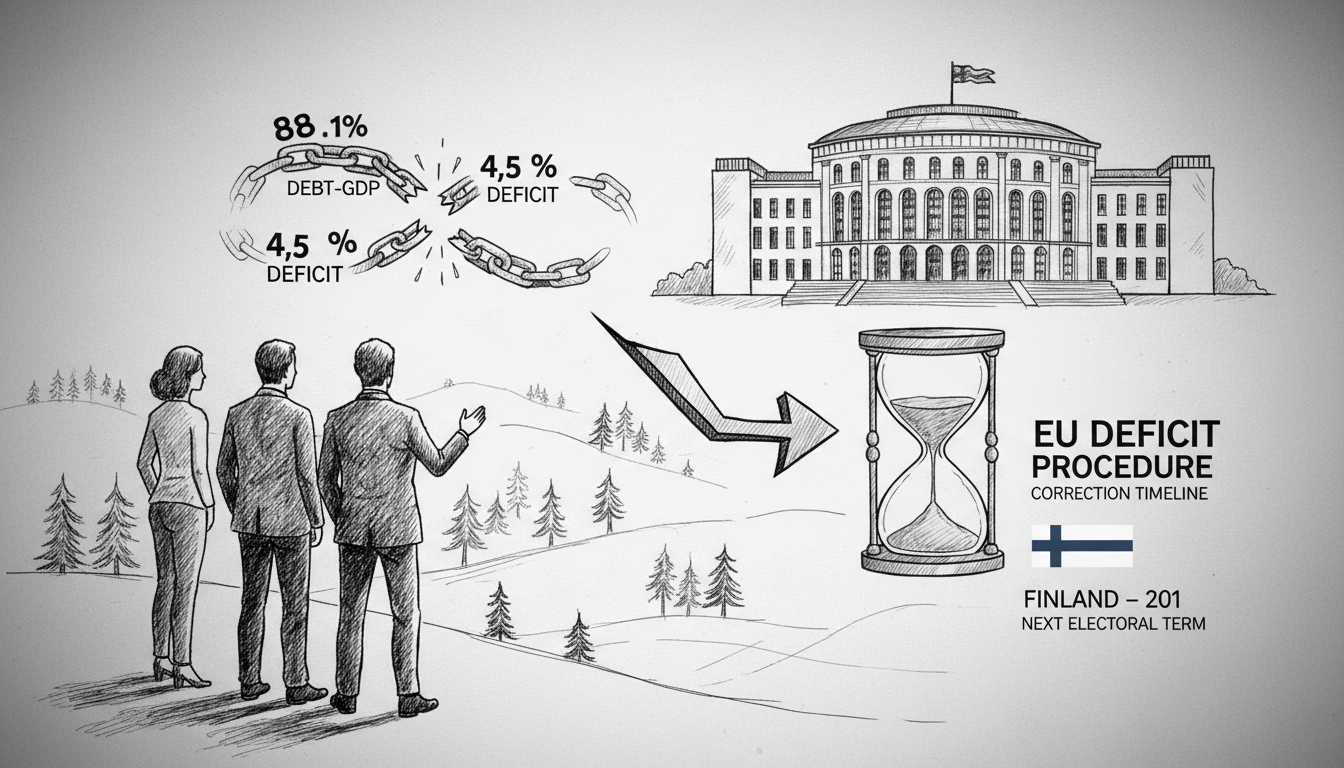 Finland Enters EU Deficit Monitoring Procedure Over Fiscal Rules