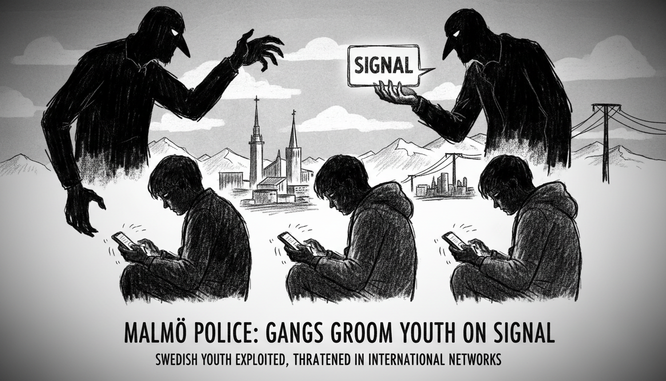 Malmö Police Chief: Criminal Gangs Groom Youth on Signal App