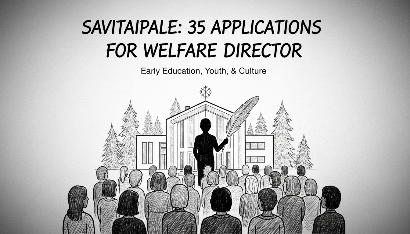 Savitaipale Receives 35 Applications for Welfare Director Position