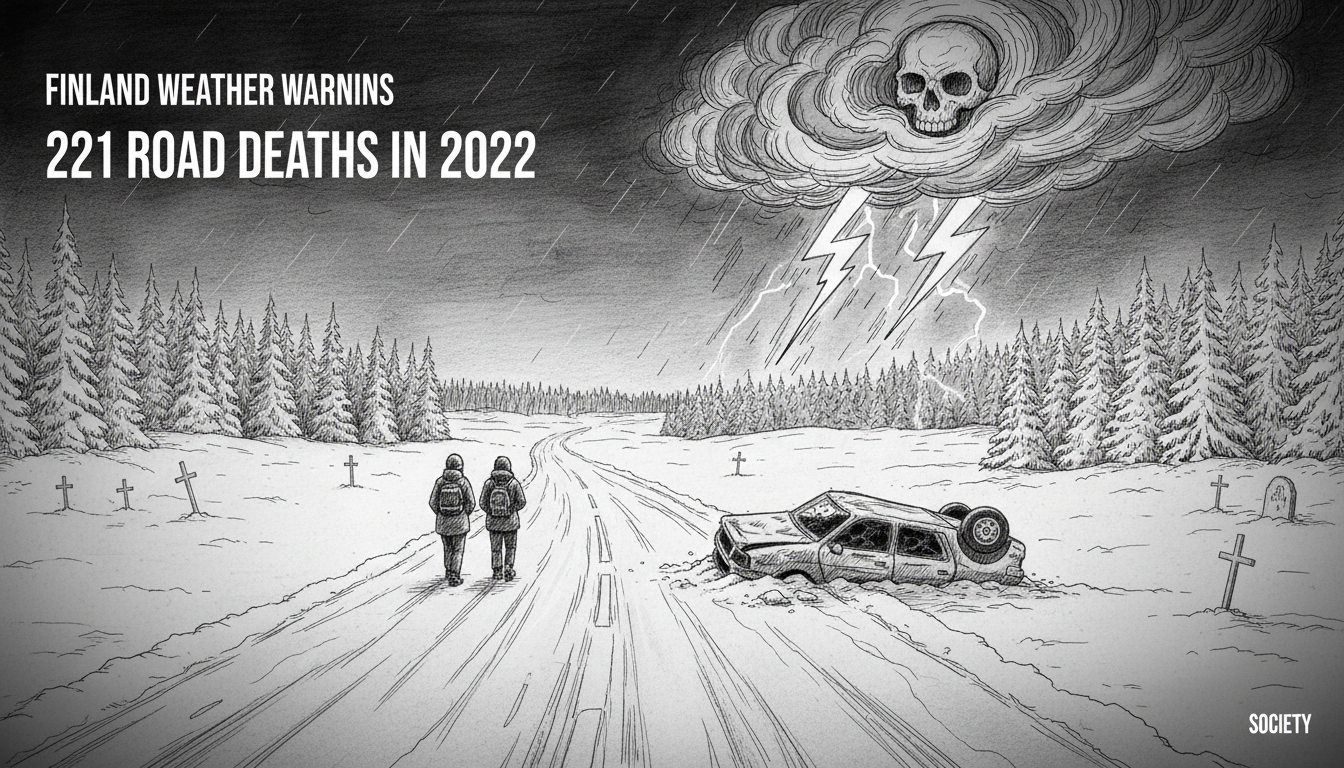 Finland Weather Warnings: 221 Road Deaths in 2022