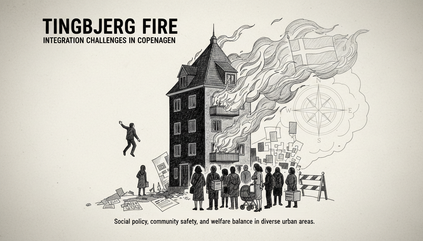 Tingbjerg Fire Highlights Integration Challenges in Copenhagen