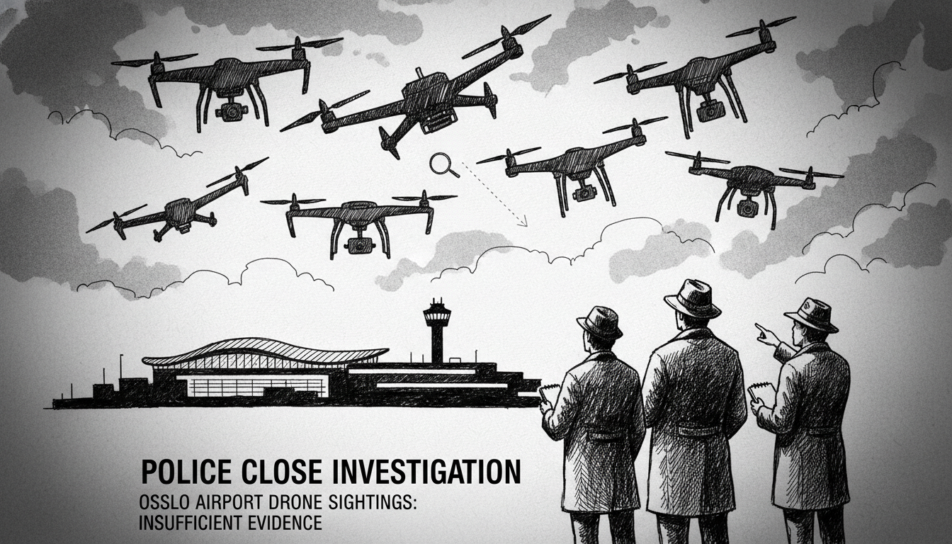 Police Close Investigation Into Oslo Airport Drone Sightings