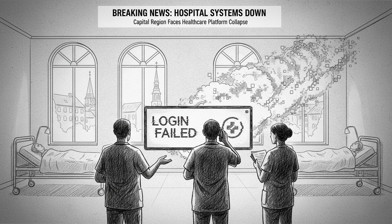 Login Issues Disrupt Hospital Operations in Danish Capital Region