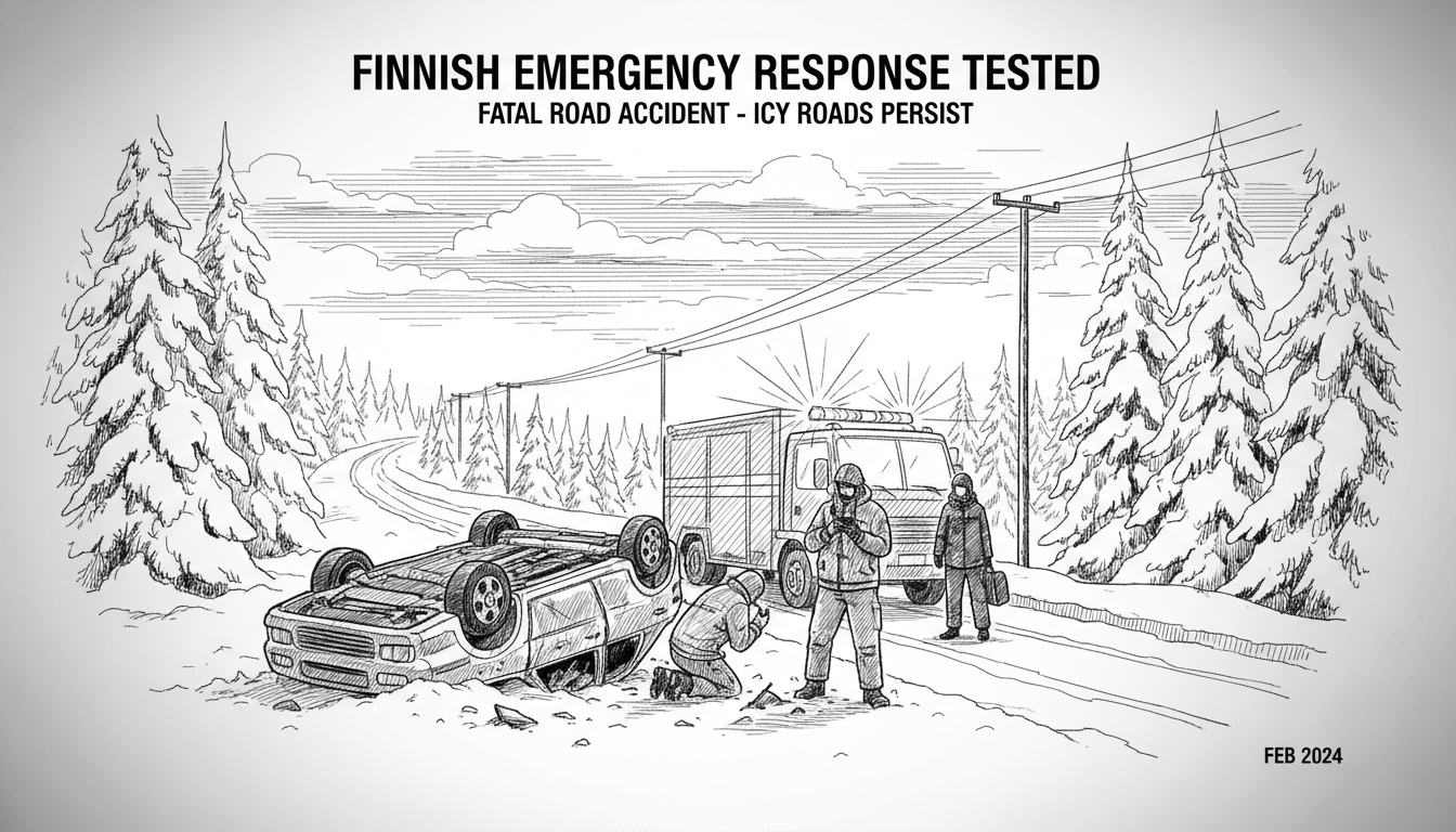 Finnish Emergency Response Tested in Fatal Road Accident