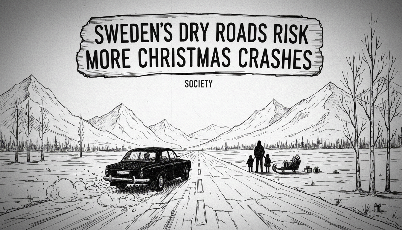 Sweden's Dry Roads Risk More Christmas Crashes