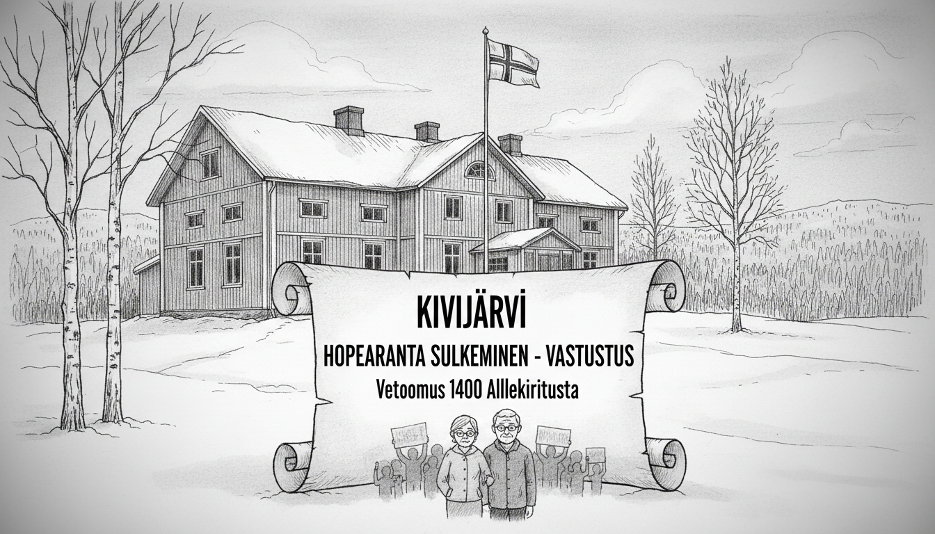 Kivijärvi Care Home Closure Plans Spark Widespread Opposition