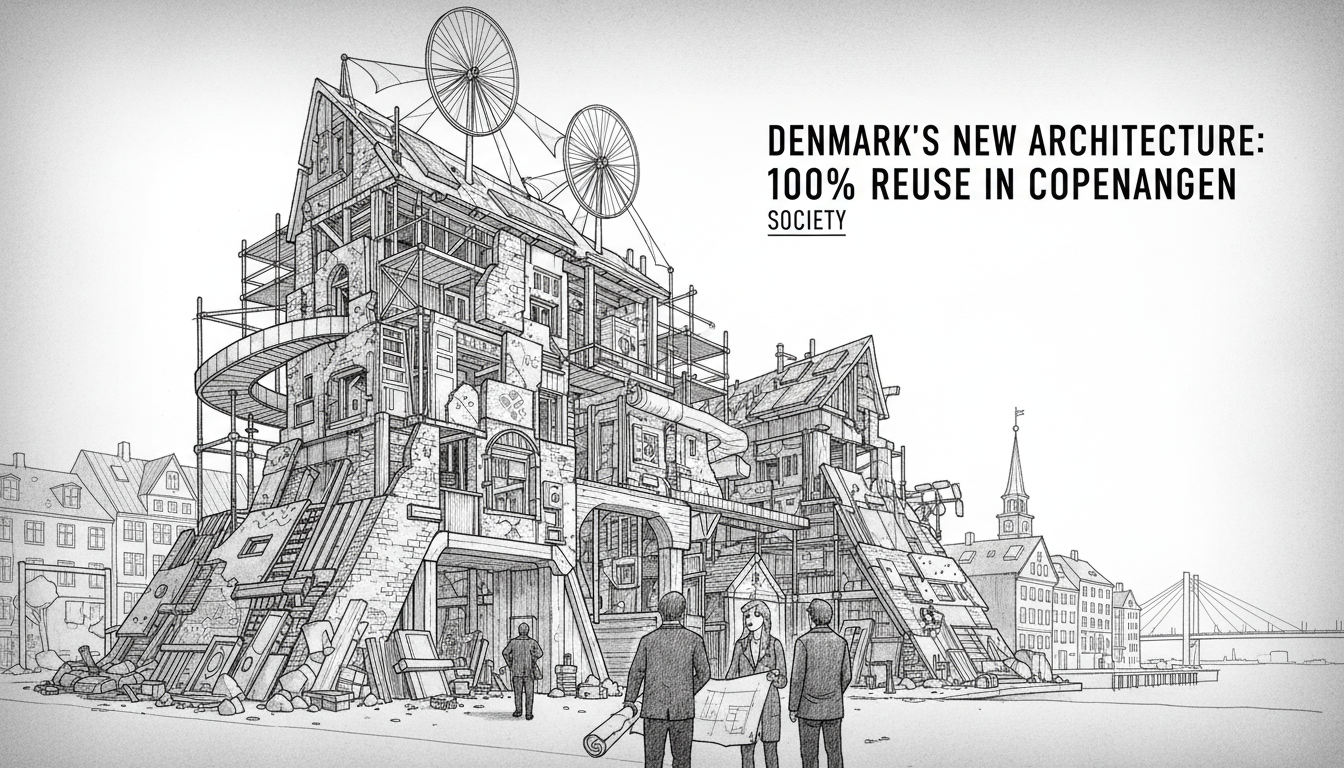 Denmark's New Architecture: 100% Reuse in Copenhagen