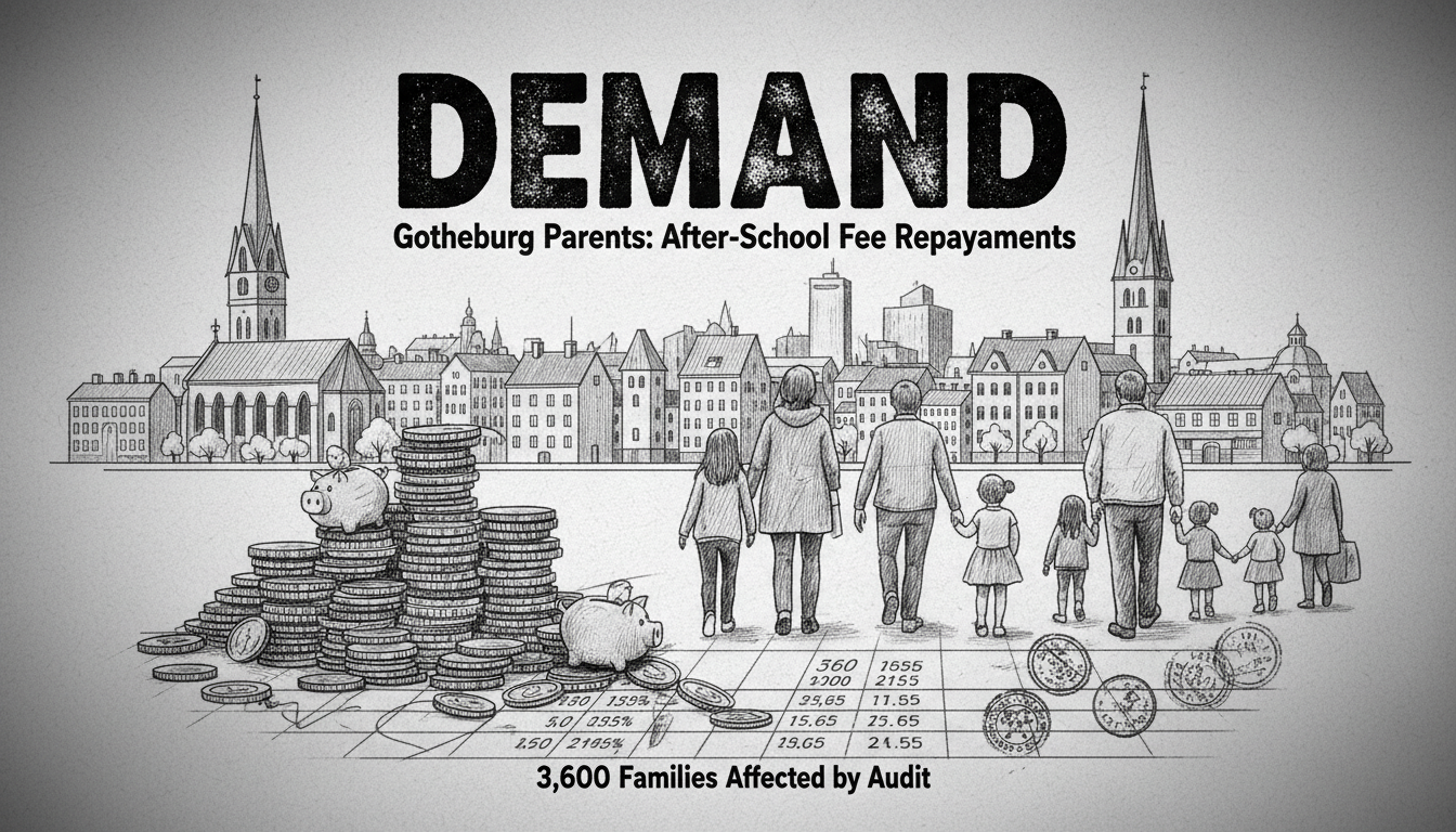 Thousands of Gothenburg Parents Face After-School Fee Demands