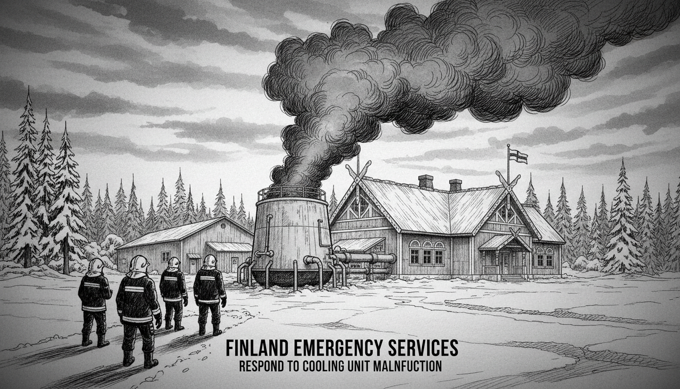Finland Emergency Services Respond to 1 Cooling Unit Malfunction