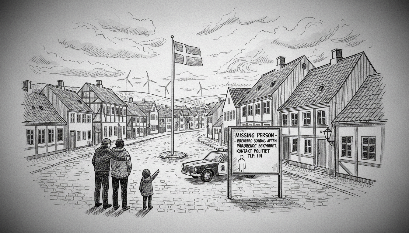 Missing Person Search Underway in Southern Denmark Town