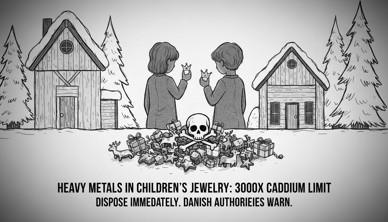 Heavy Metals Found in Children's Christmas Calendar Jewelry