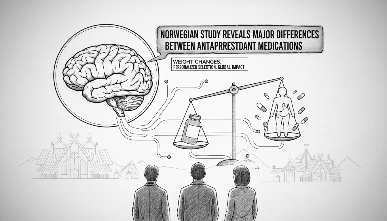 Norwegian Study Reveals Major Differences Between Antidepressant Medications