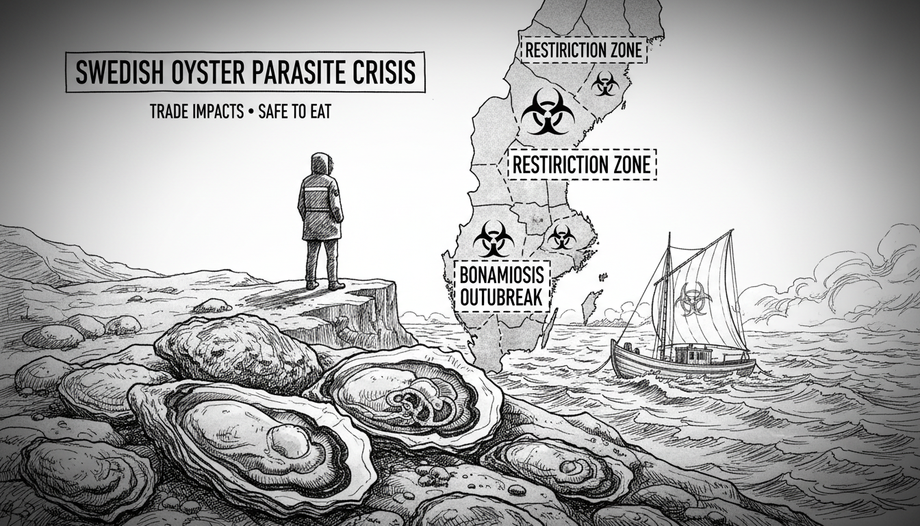 Swedish Oyster Parasite Outbreak Prompts Restriction Zones