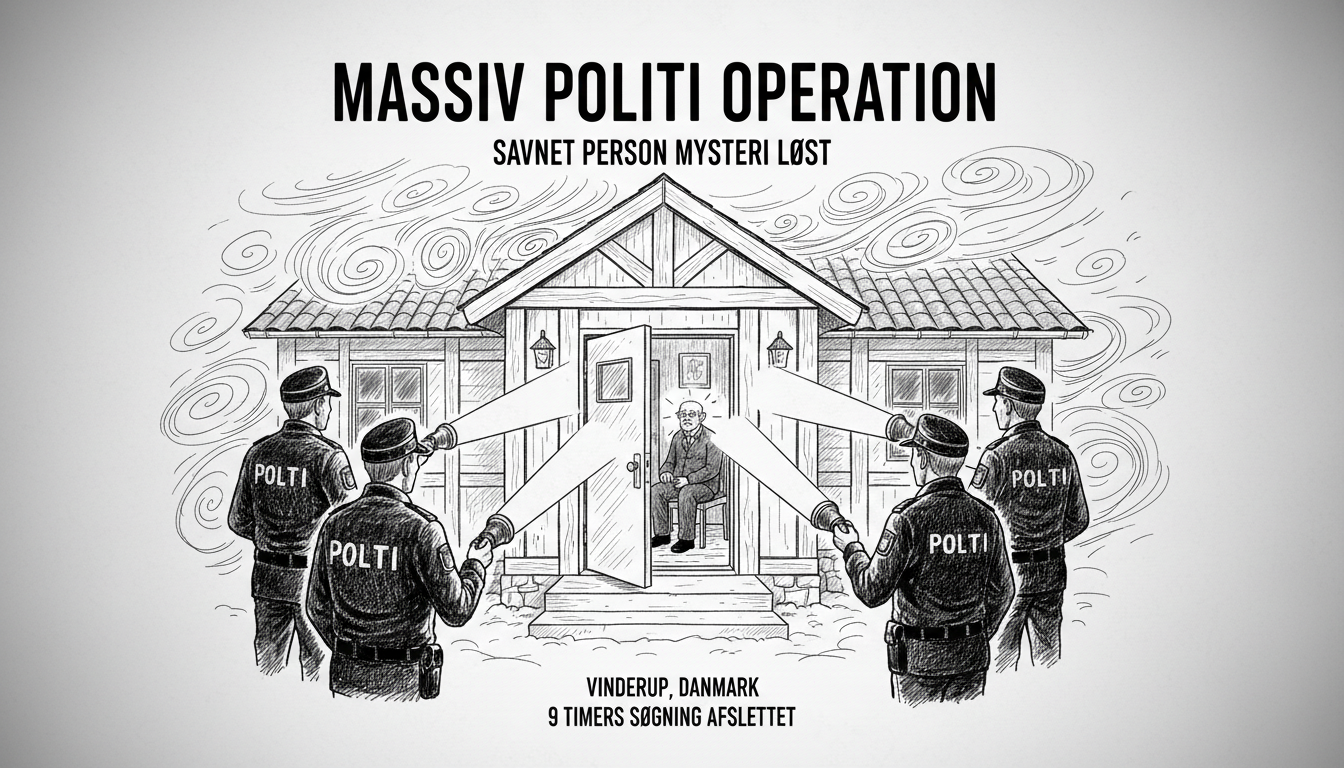 Massive Police Operation Solves Missing Person Mystery in Denmark