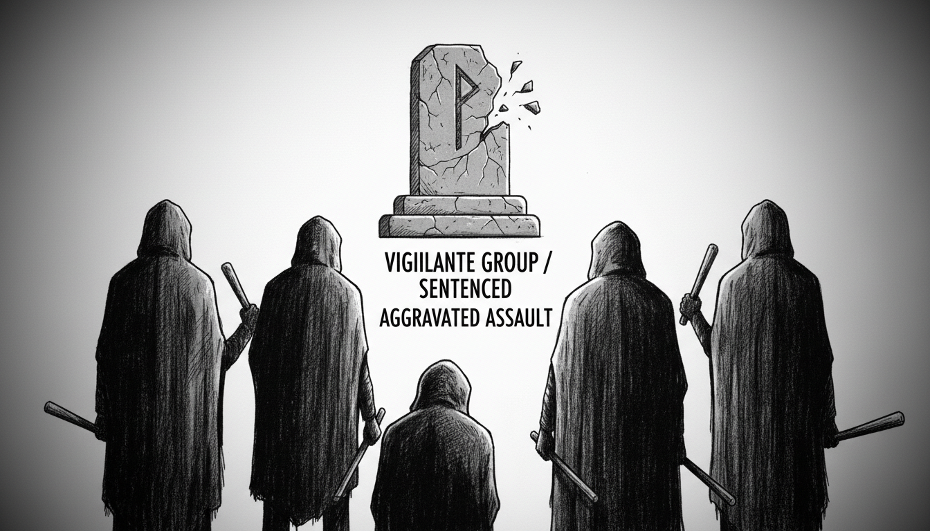 Vigilante Group Members Sentenced for Severe Assault