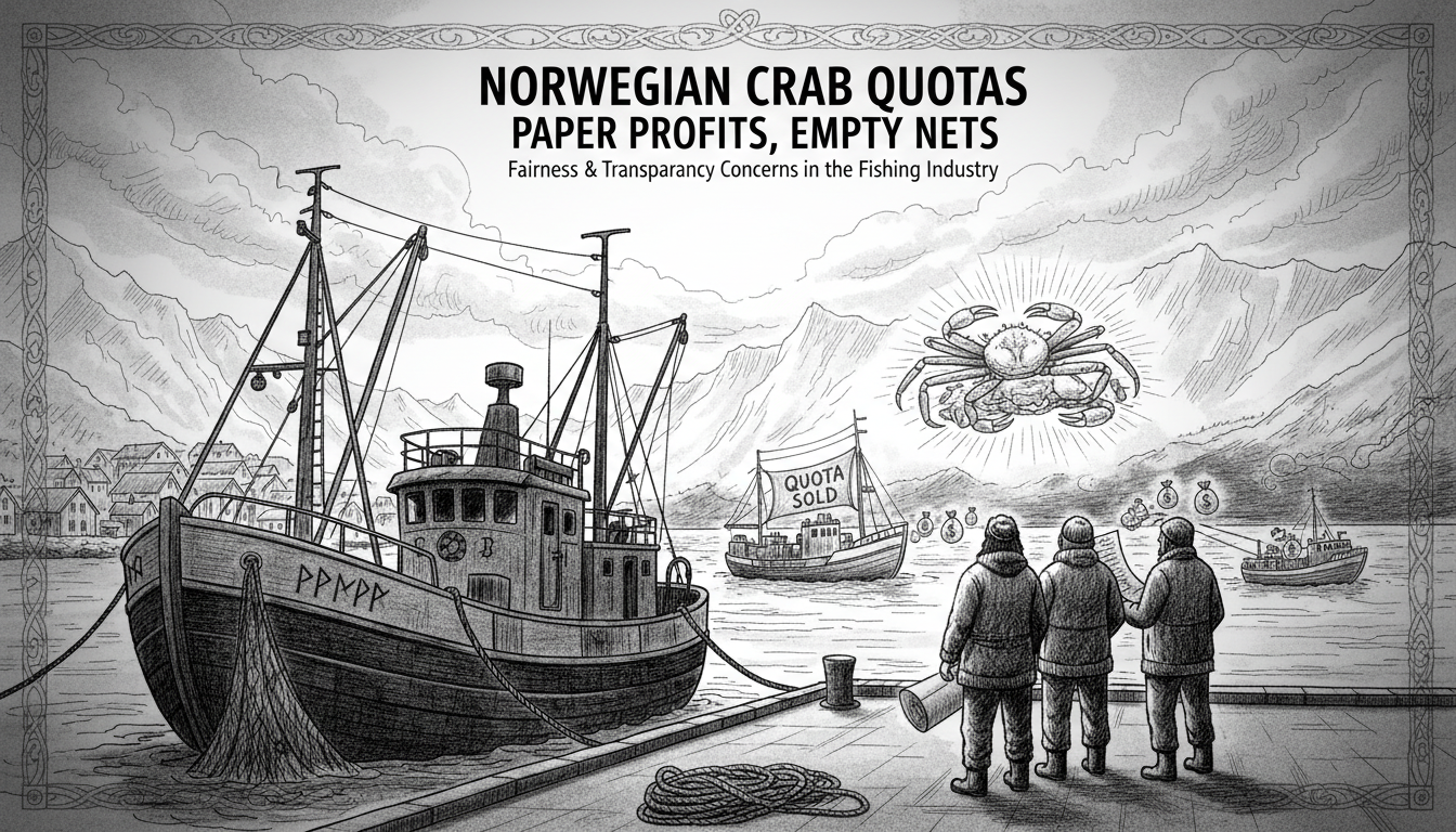 Norwegian Fishing Boats Receive Valuable Crab Quotas Without Fishing