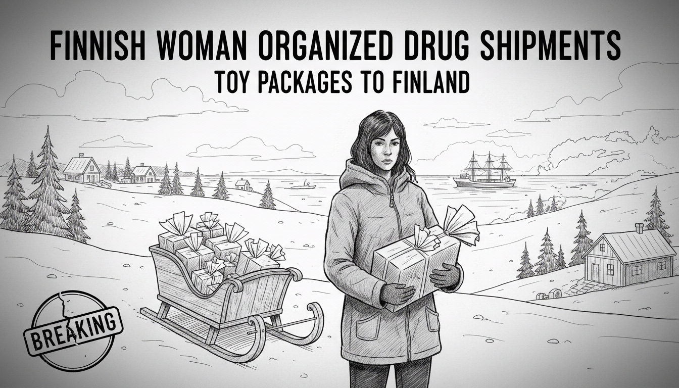 Finnish Woman Organized Drug Shipments in Toy Packages to Finland