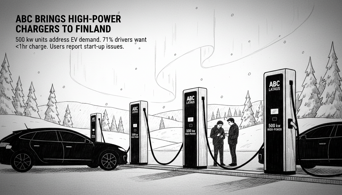 ABC Brings High-Power Chargers to Finland