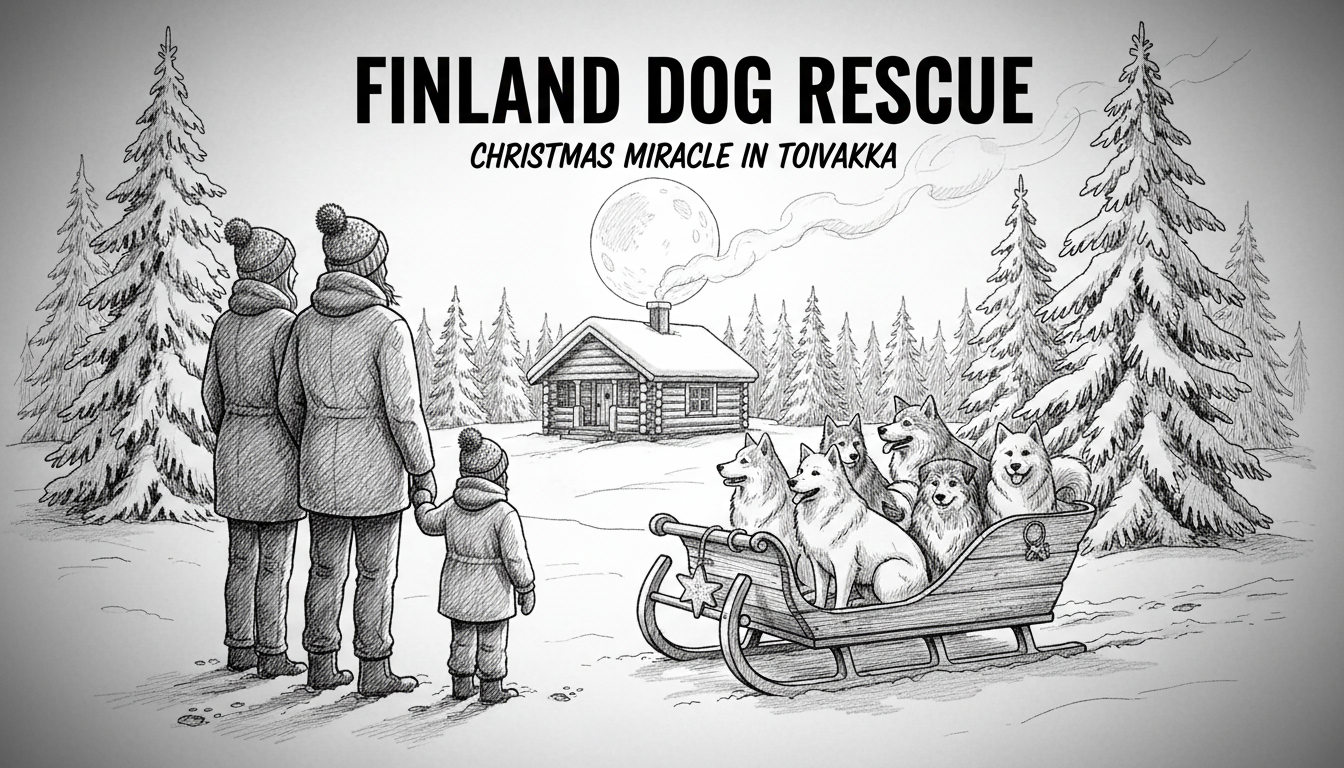 Finland Dog Rescue: Christmas Miracle in Toivakka