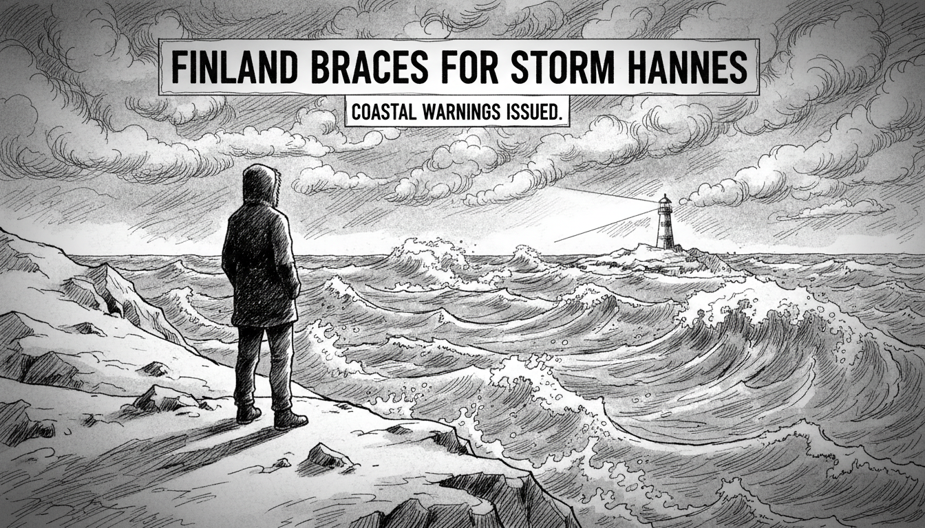 Finland Braces for Storm Hannes: Coastal Warnings Issued