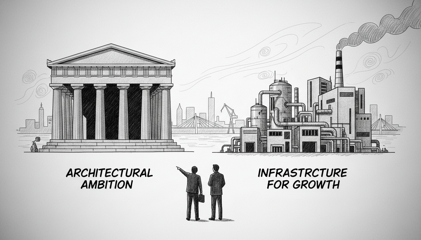 Gothenburg Wastewater Plant Expansion Compared to Parthenon