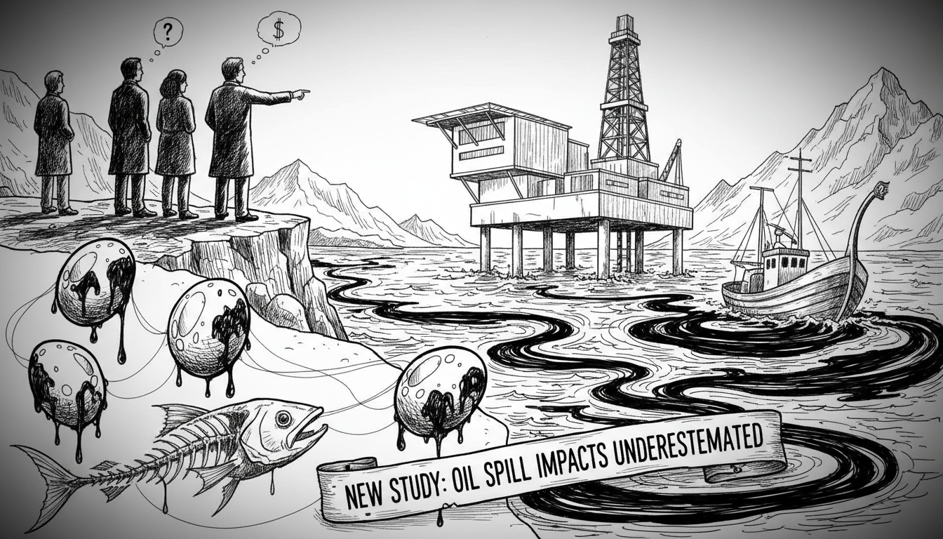 New Study Shows Oil Spill Impacts Severely Underestimated