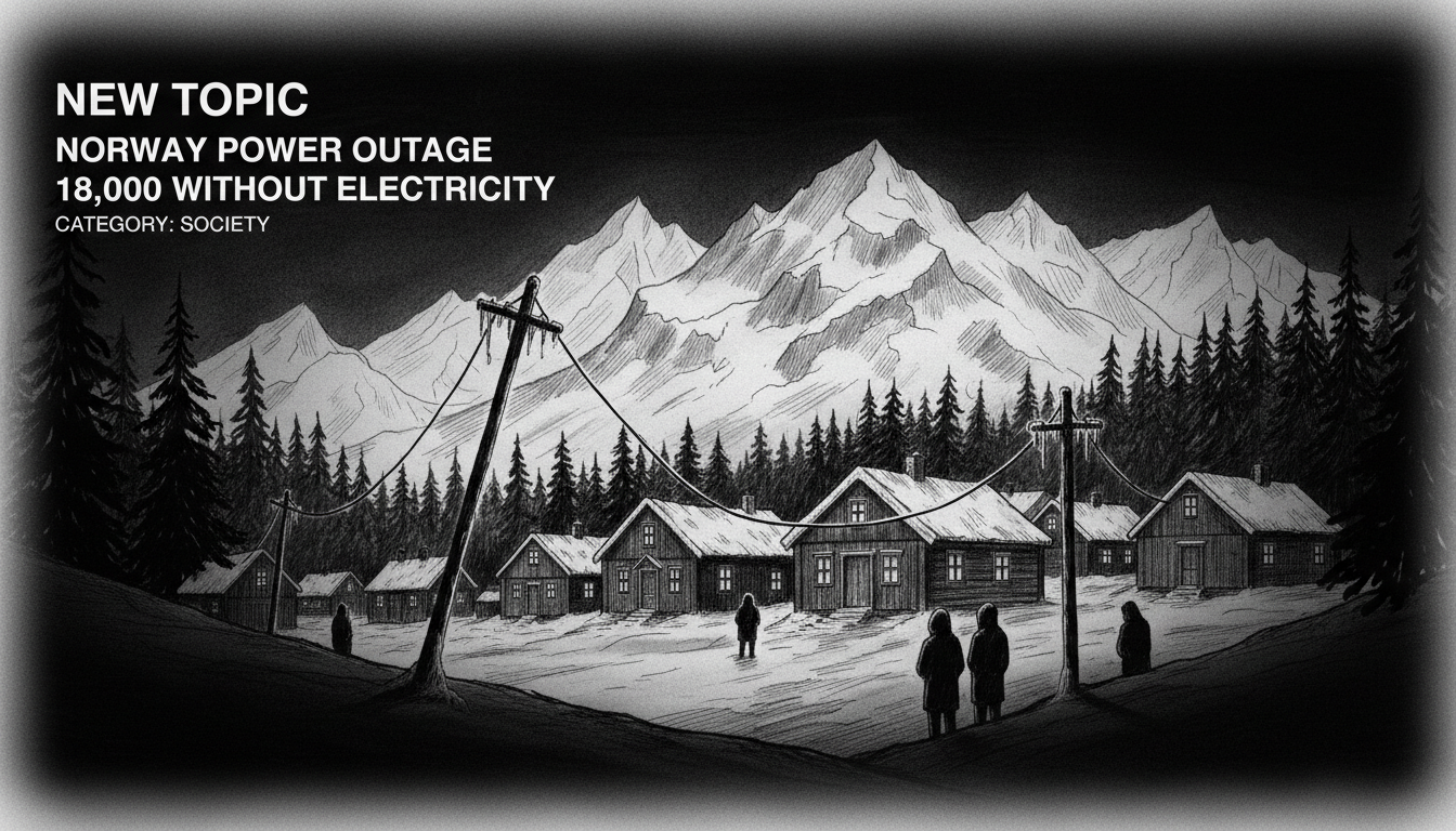 Norway Power Outage Leaves 18,000 Without Electricity