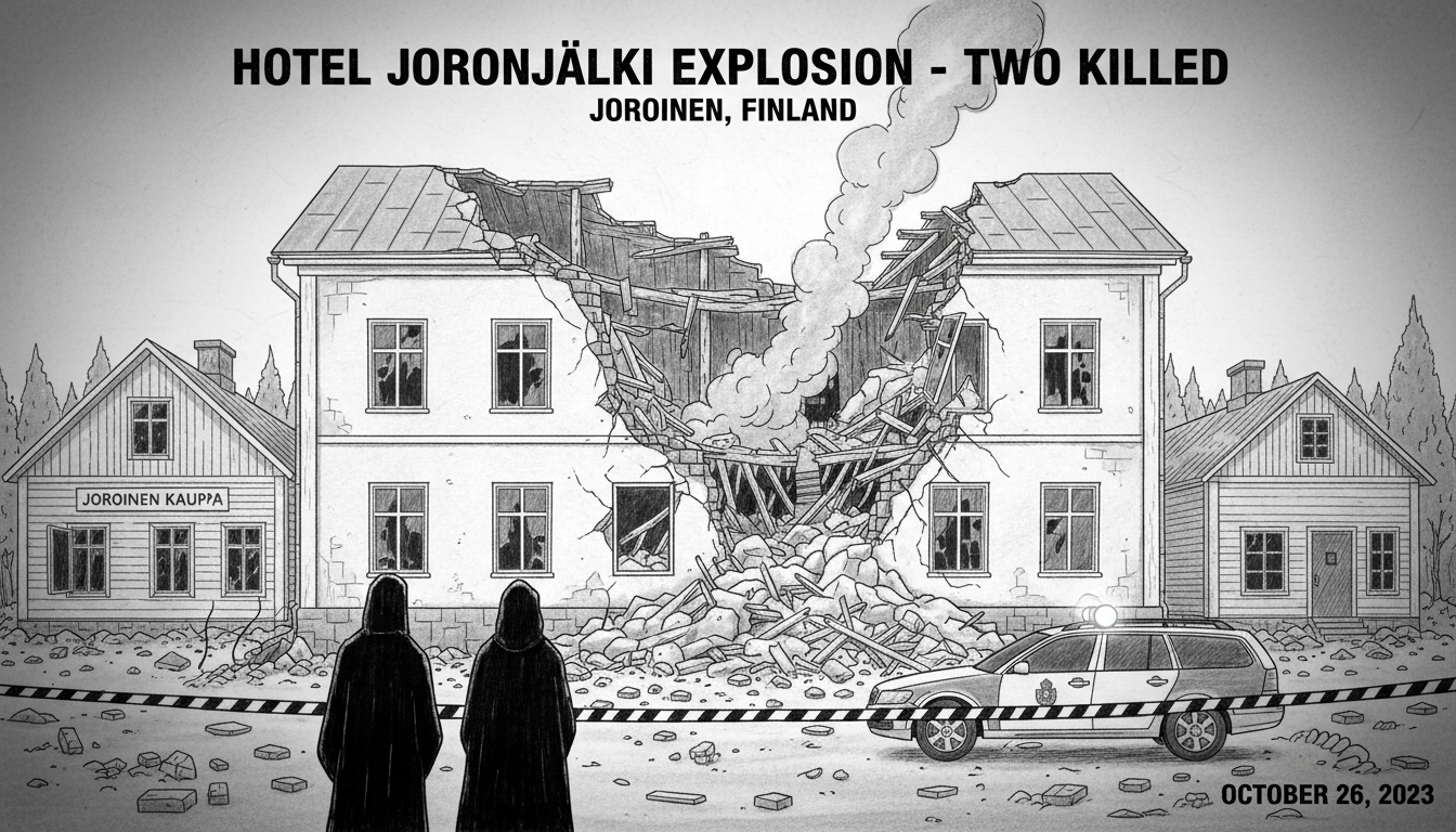 Two Killed in Hotel Explosion That Rattled Buildings in Joroinen