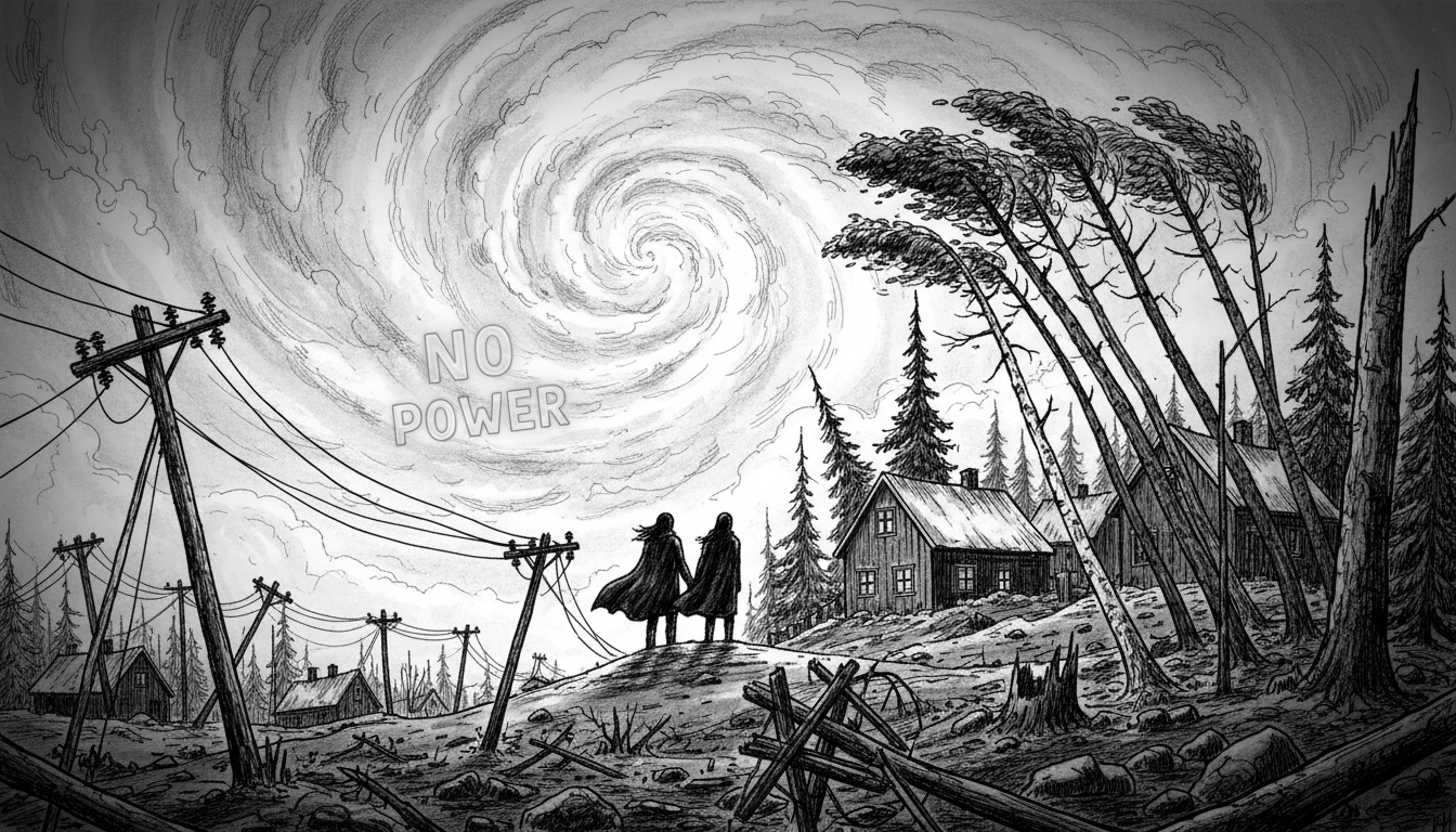 Sweden Storm Damage: 40,000 Homes Lose Power