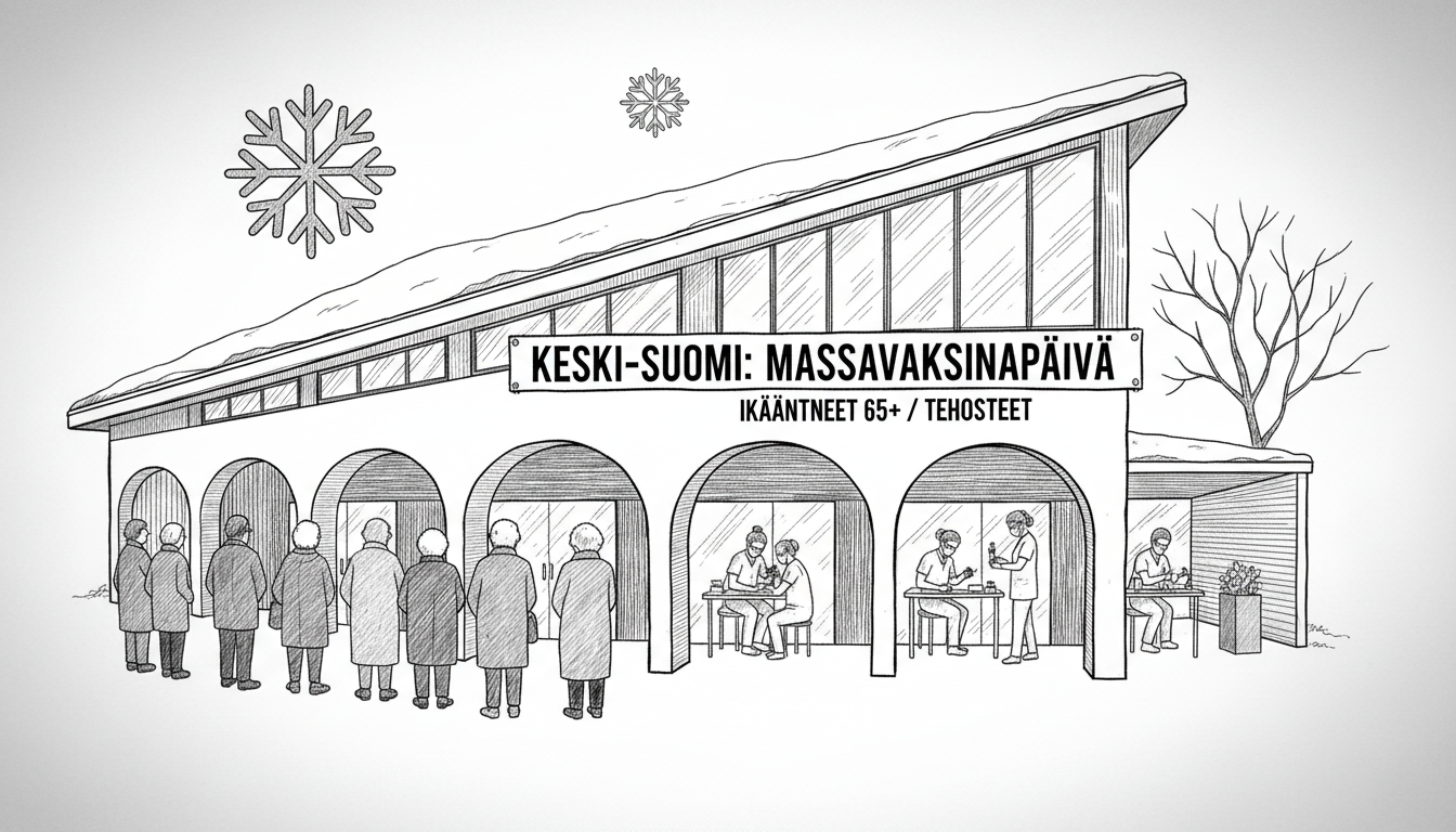Central Finland Announces Mass Vaccination Day for Older Residents