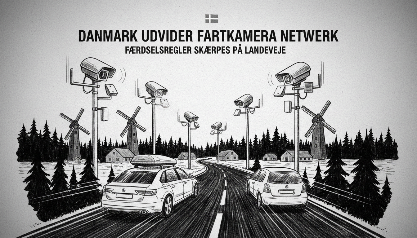 Denmark Expands Speed Camera Network to Slow Drivers on Country Roads