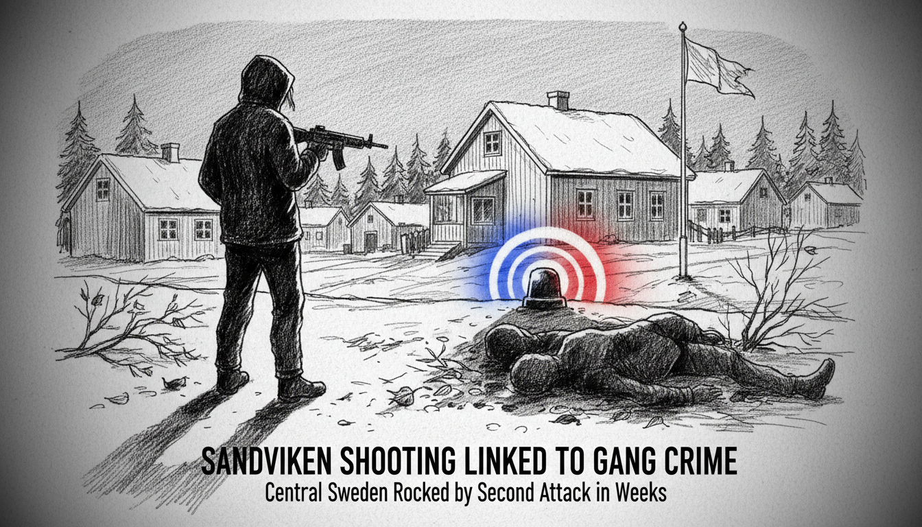 Sandviken Shooting Linked to Gang Crime