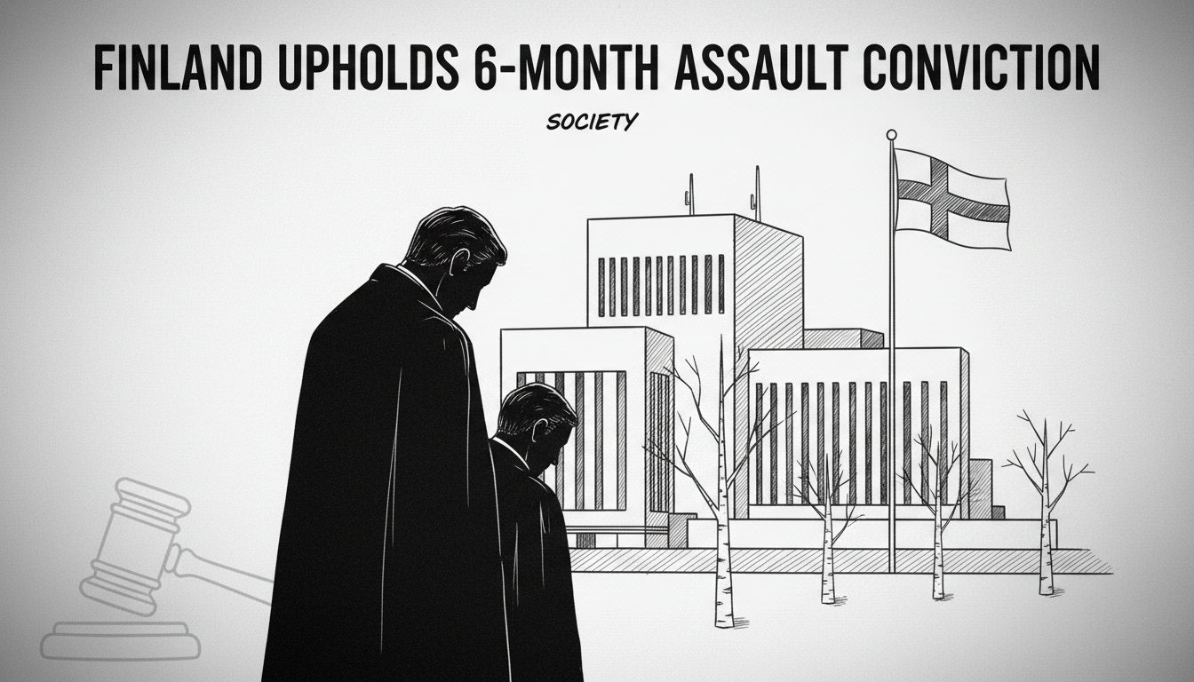 Finland Upholds 6-Month Assault Conviction