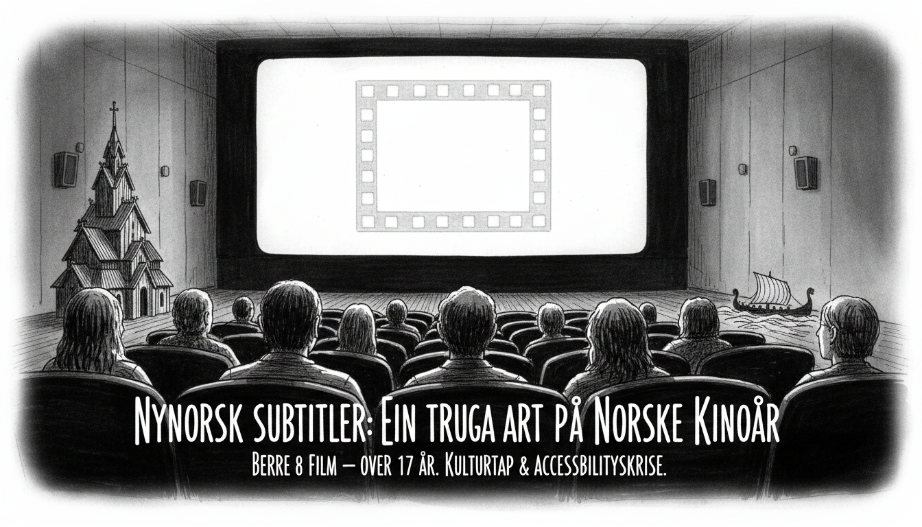 Nynorsk Subtitles Nearly Extinct in Norwegian Cinemas