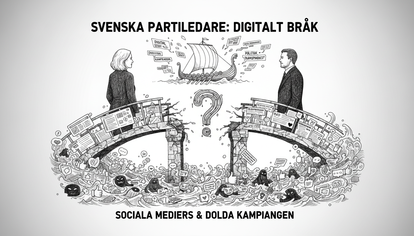 Swedish Party Leaders Clash Over Social Media Influence Operations