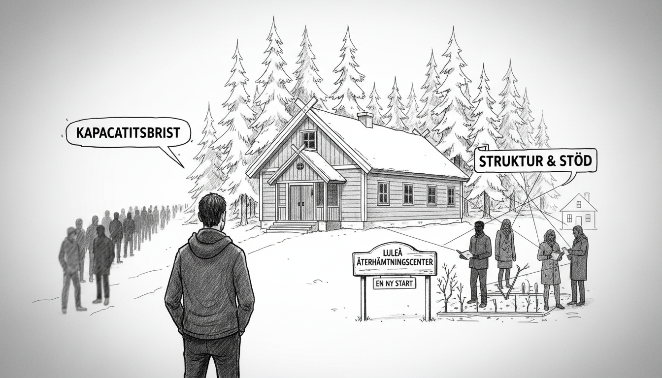 Recovery Center in Luleå Helps Addicts Rebuild Lives