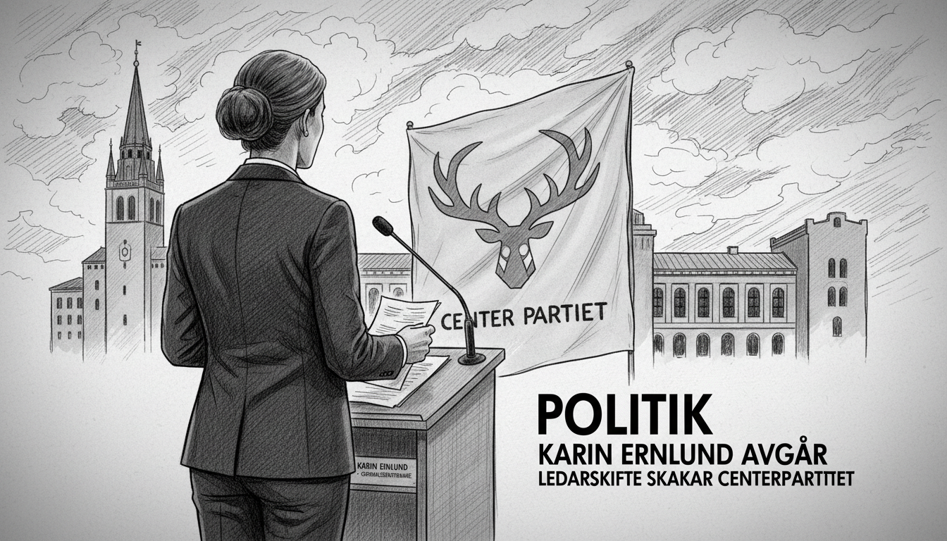 Center Party Secretary General Karin Ernlund Resigns