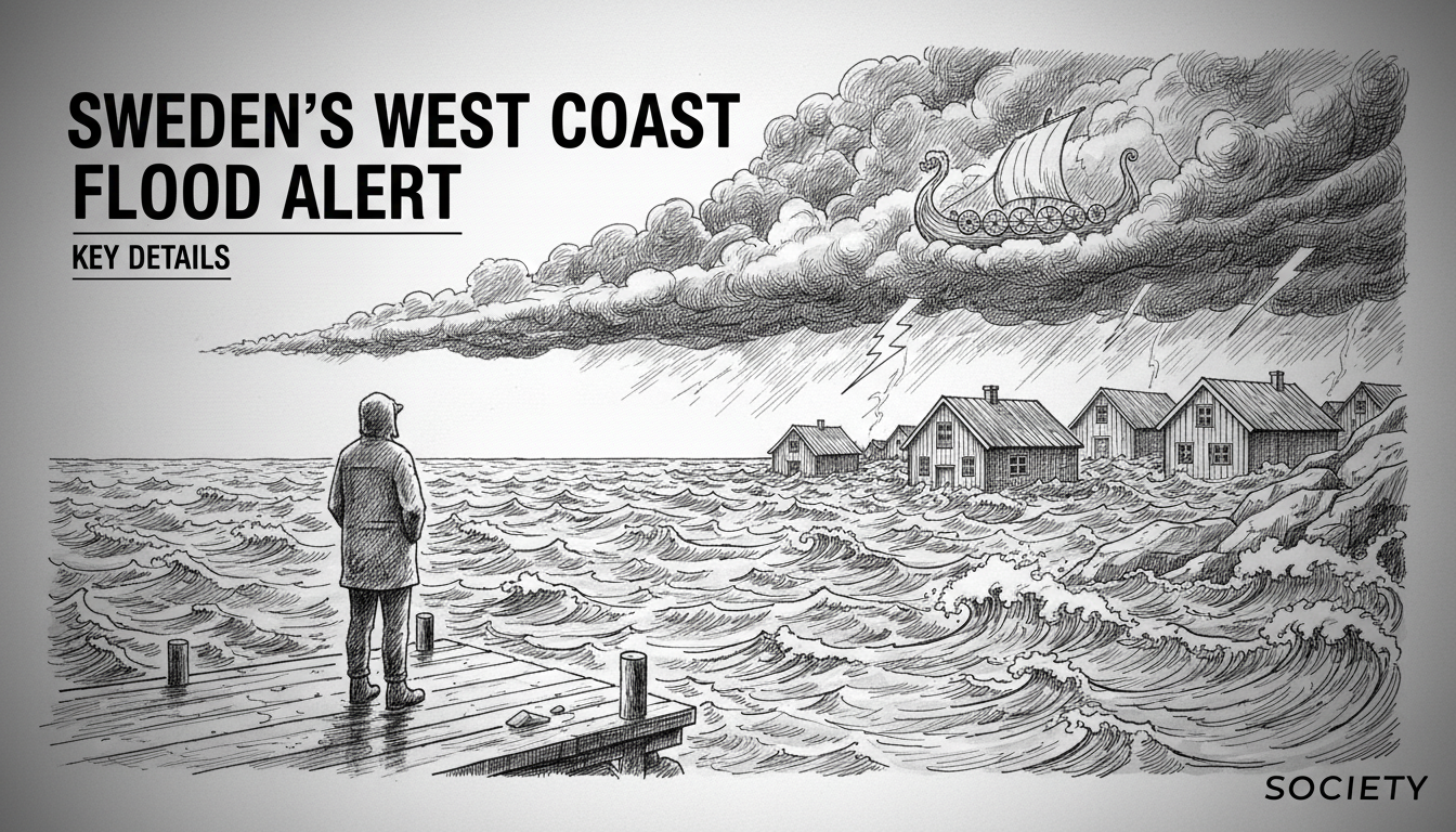 Sweden's West Coast Flood Alert: Key Details