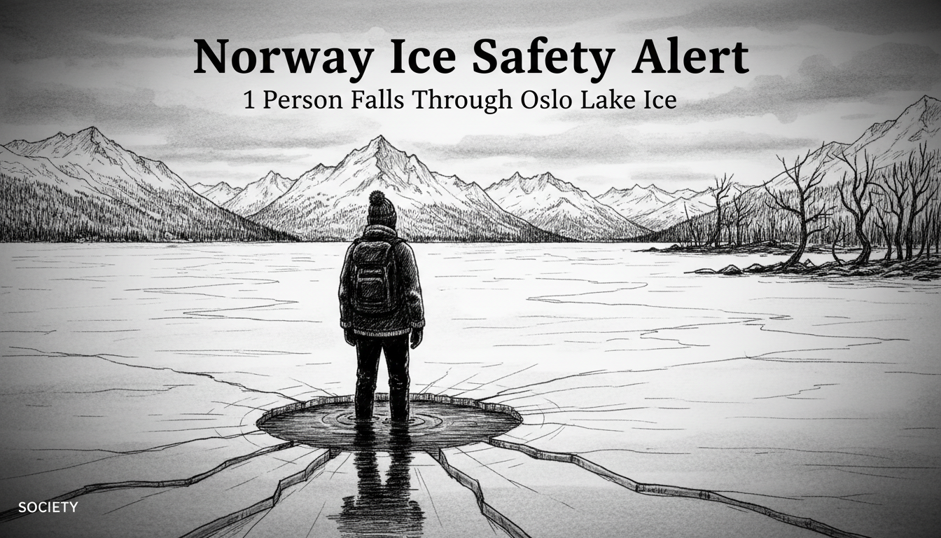 Norway Ice Safety Alert: 1 Person Falls Through Oslo Lake Ice