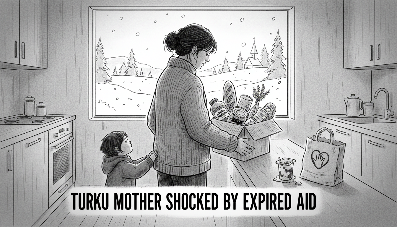 Turku Mother Shocked by Expired Food Aid Products