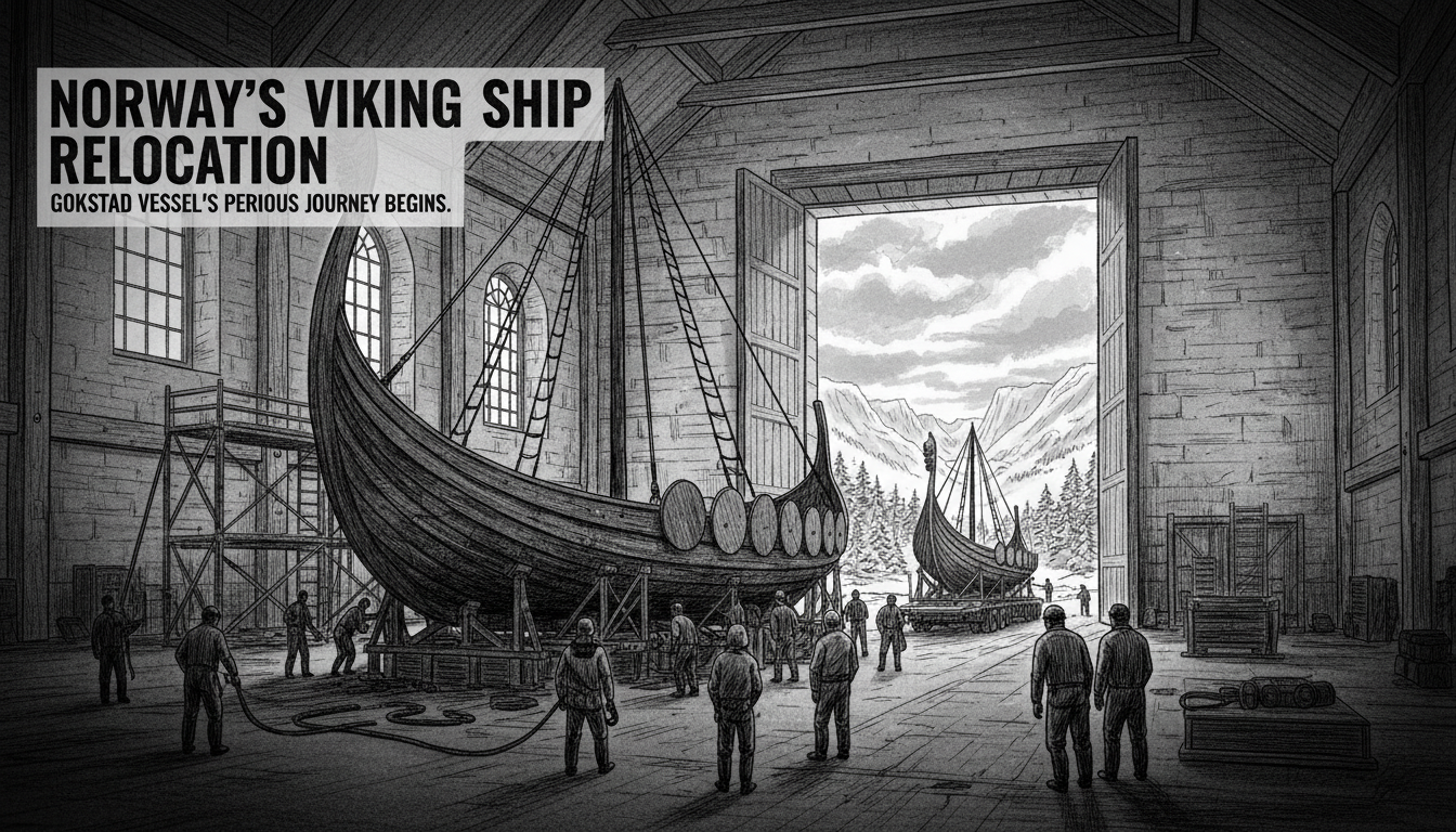 Norway's largest Viking ship prepares for risky museum relocation