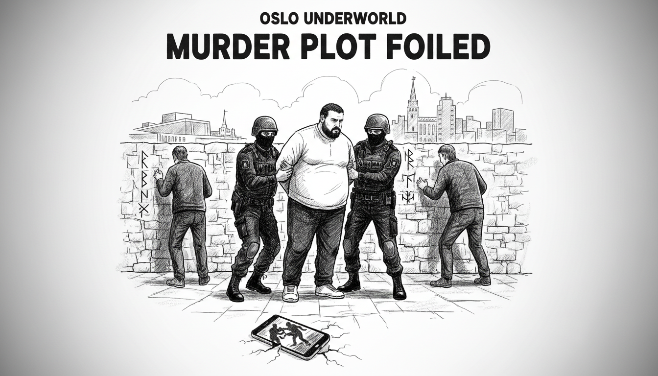 Oslo Police Arrest Four in Alleged Murder Plot Against Former Gang Leader