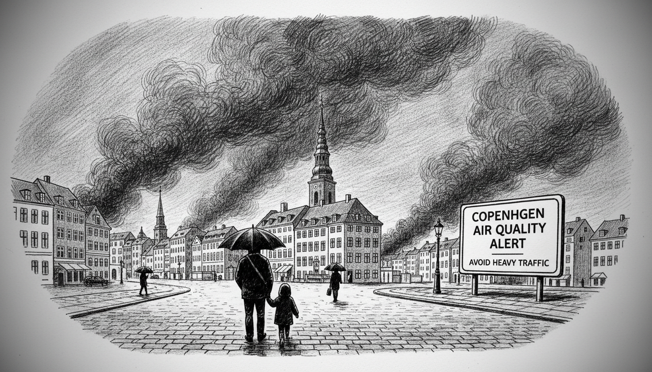 Copenhagen Records Very High Air Pollution Levels