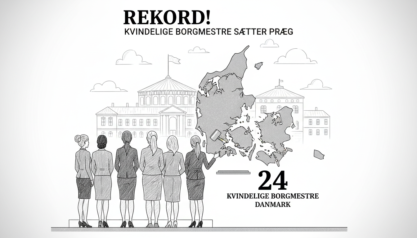 Record Number of Female Mayors Elected in Danish Municipalities