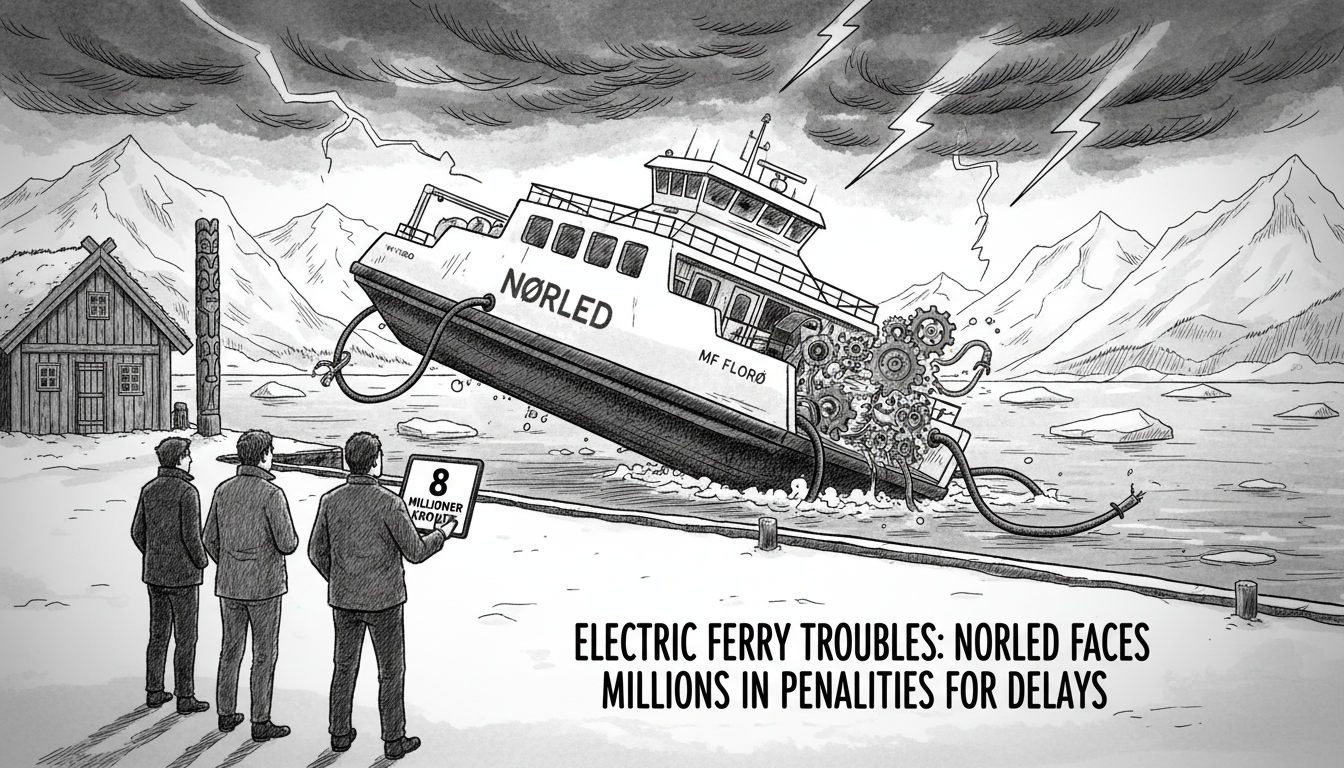 Electric Ferry Troubles: Operator Faces Millions in Penalties for Delays