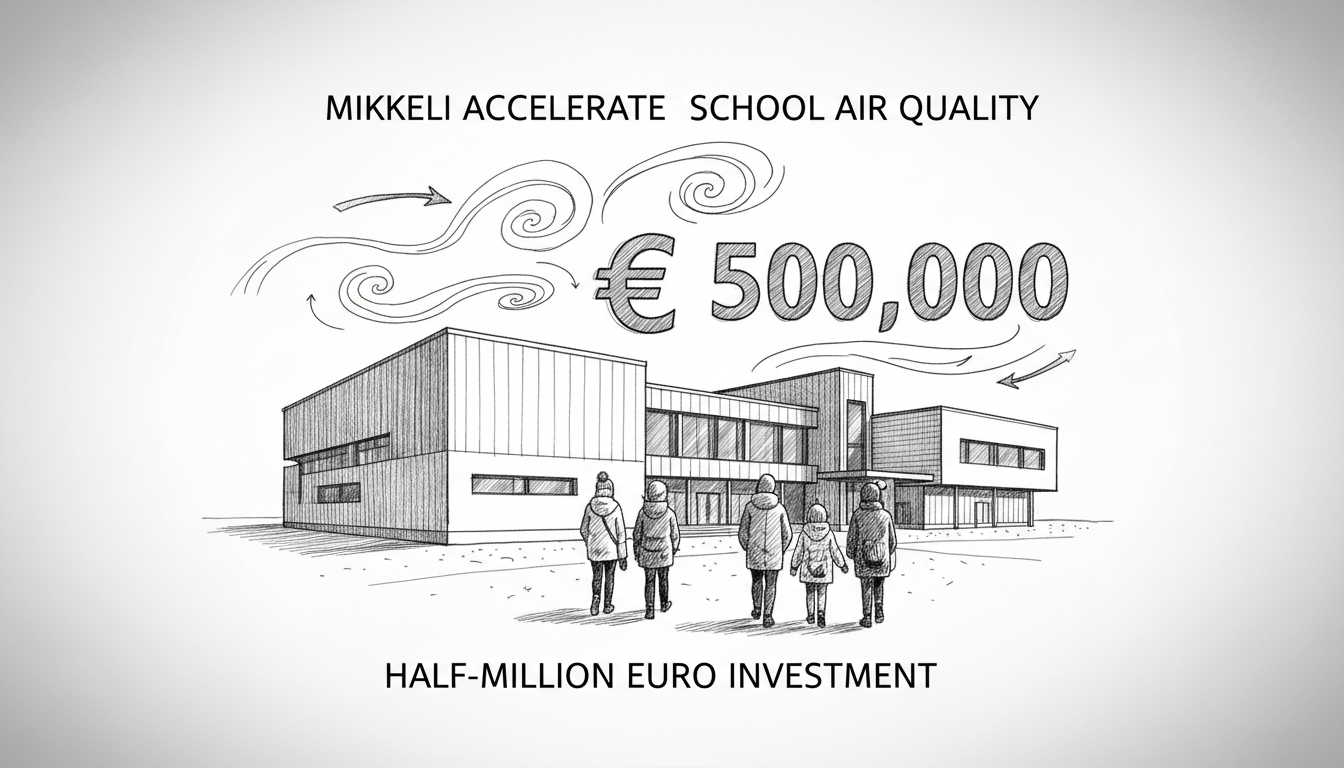Mikkeli Accelerates School Air Quality Improvements with Half-Million Euro Investment
