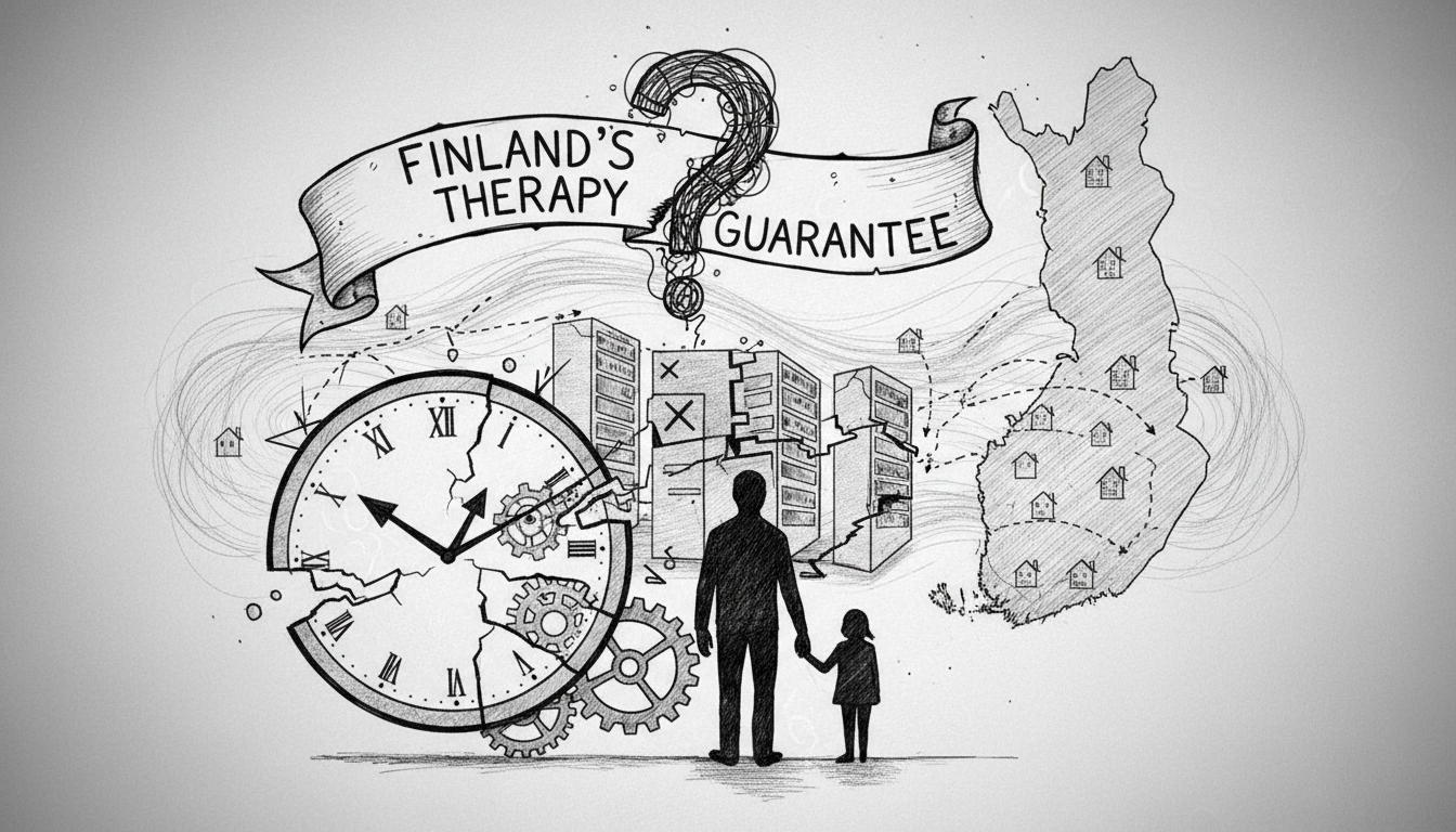 Finland's Child Therapy Guarantee Faces Monitoring Crisis