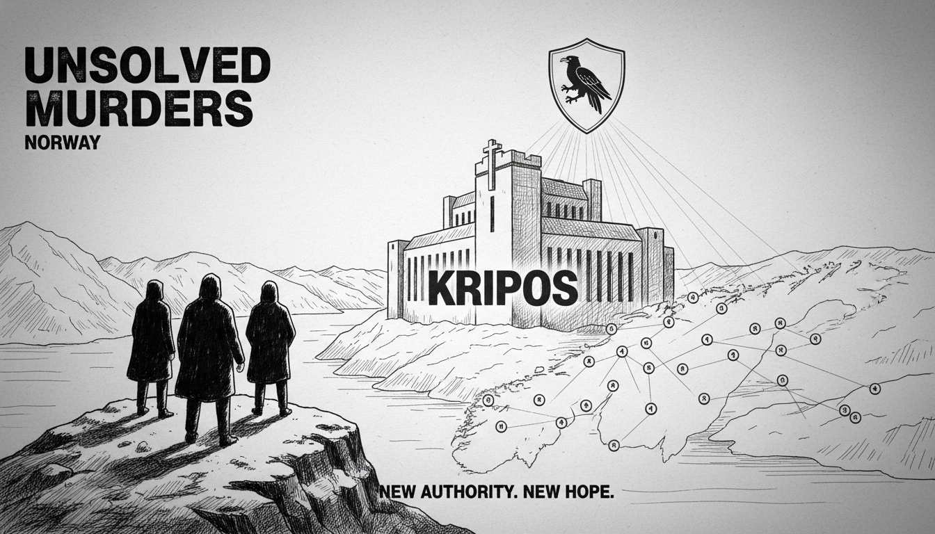 Kripos Takes Over Unsolved Murder Cases in Norway